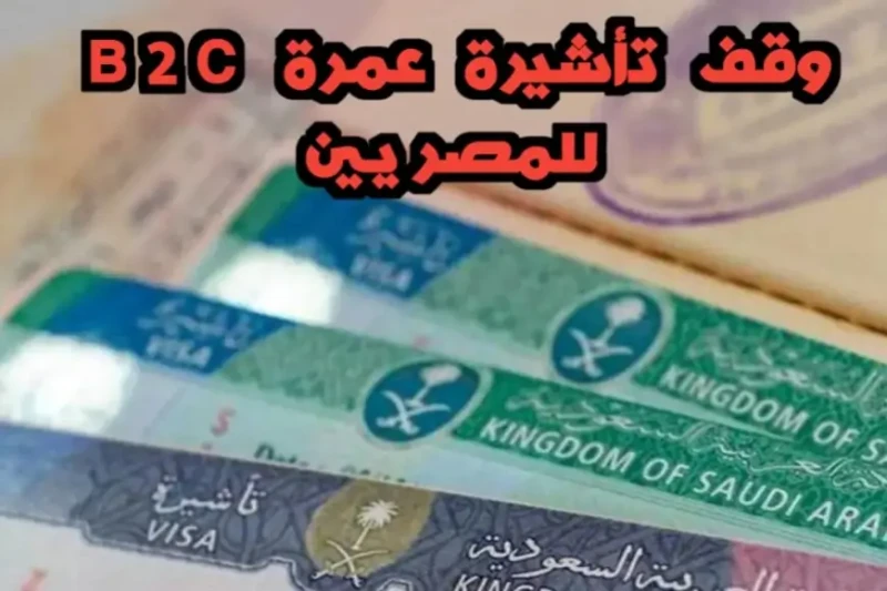 إيقاف إصدار تأشيرة عمرة ال 2 للمصريين بعد أزمة موسم الحج 2024 كشف باسل السيسي، عضو الجمعية العمومية لغرفة شركات السياحة، عن إيقاف إصدار تأشيرة العمرة