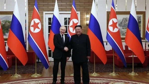 روسيا وكوريا الشمالية يوقعان اتفاقية الشراكة الاستراتيجية الشاملة وقع الرئيس الروسي فلاديمير بوتين والزعيم الكوري الشمالي كيم جونج أون، اليوم