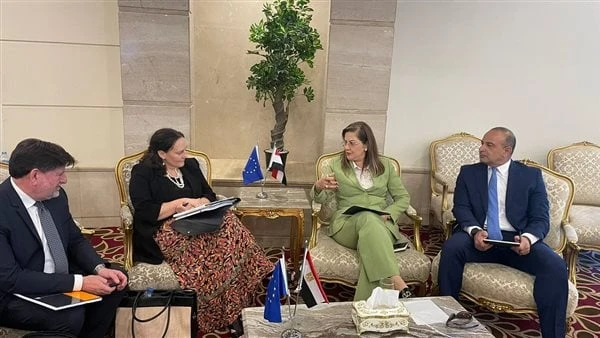 هال السعيد تبحث مع نائب أمين منظمة التعاون الاقتصادي تعزيز التعاون المستقبلي التقت اليوم، د. هالة السعيد وزيرة التخطيط والتنمية الاقتصادية، بنائب