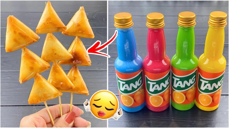 وصفات المتابعين الرمضانية الغريبة ! سمبوسة كورية ! وصفات اكل رمضانية