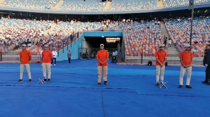 استعدادات لتأمين مباراة الأهلي والاتحاد السكندري الليلة أنهى رجال الأمن استعداداتهم لتأمين مباراة الأهلي والاتحاد السكندري في السابعة مساء اليوم، على