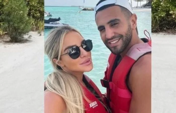 اجراء ظهور في الكون .. زوجة رياض محرز تفجر المواقع بالبكيني الخادش ولعت النت الرياض - روايدا بن عباس - خطفت زوجة اللاعب الجزائري رياض محرز، نجم نادي