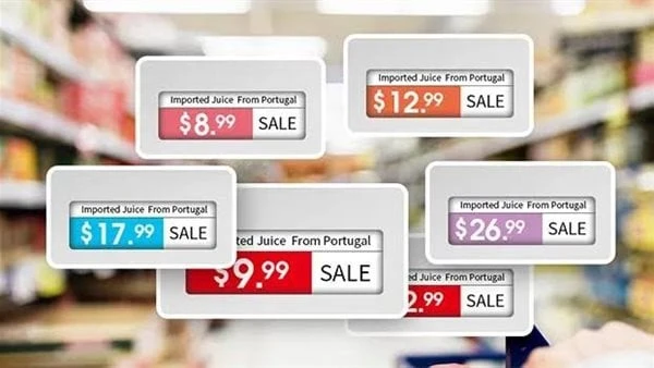 مش هتحتار في الأسعار المتاجر الأمريكية تبتكر حلا سحريا لتغيير تسعير السلع بسهولة.. ملصقات إلكترونية كم مرة ذهبت إلى أحد محلات السوبر ماركت الكبيرة،