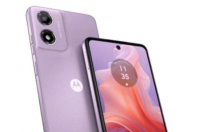 موتورولا تقدم هاتف 14 منخفض التكلفة للأسواق بنظام كشفت موتورولا مؤخرا عن هاتف 14 الذي ينطلق للأسواق بسعر منخفض ونظام تشغيل . يتميز هاتف 14 بشاشة بحجم