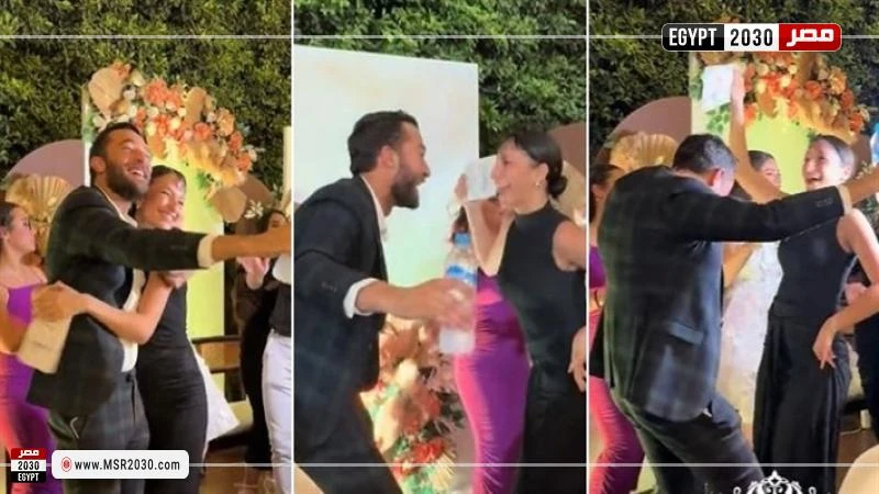 رقص أميرة أديب وشقيقها على أنغام فرتكة جذبت الفنانة الشابة أميرة أديب أنظار العدسات لها بعد ظهورها مع شقيقها الأكبر علي وهما يرقصان معا. وشارك المصور