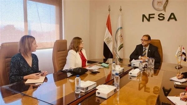 رئيس هيئة سلامة الغذاء يستقبل الملحق الزراعي الأسترالي بالقاهرة ويبحثان أوجه التعاون استقبل أمس الدكتور طارق الهوبي، رئيس الهيئة القومية لسلامة