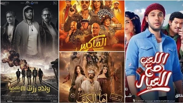السينما تحقق 13 مليون جنيه.. ولاد رزق 3 نمبر وان استمر فيلم ولاد رزق 3 - القاضية، في المحافظة على صدارة إيرادات السينما بموسم أفلام عيد الأضحى