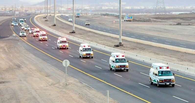 السعودية تنقل 18 حاجا مريضا من جنسيات مختلفة لأداء الفريضة أفاق عربيةفي خطوة إنسانية مميزة، نقلت 31 سيارة إسعاف سعودية ما يزيد عن 18 حاجا من 12 جنسية