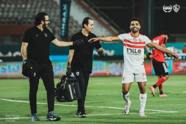 أوباما يحرز هدف الزمالك الثاني ضد الداخلية في الدوري فيديو واصل يوسف إبراهيم أوباما تألقه في مباراة الزمالك ضد الداخلية بإحرازه الهدف الثاني له