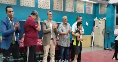 قنا ممدوح السنبسى كرمت منطقة قنا لكرة السلة، برعاية النائب الدكتور أحمد عبدالماجد الأحمر، عضو مجلس الشيوخ وأمين عام حزب الشعب الجمهوري بمحافظة قنا،