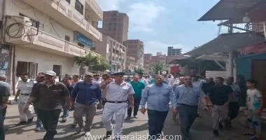 متابعه احمد القطعاني عدسه احمد سيف والتي أسفرت عن رفع 1135حالة إشغال ثابت ومتحرك بإيتاى البارود. تنفيذا لتوجيهات الدكتورة جاكلين عازر محافظ البحيرة