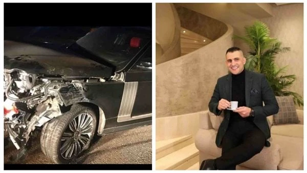 العربية اتحطمت.. هشام ربيع طليق بوسي يتعرض لحادث سير مروع تعرض طليق المطربة بوسي هشام ربيع لحادث سير مروع.ونشر هشام ربيع صورة لسيارته بعد الحادث وهي