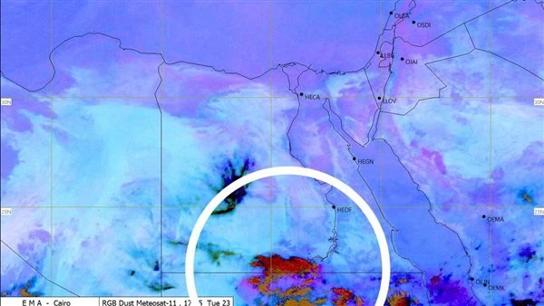 تحذير عاجل من الأرصاد.. سحب رعدية ممطرة تضرب هذه المناطقحذرت الهيئة العامة ل الأرصاد الجوية من حالة الجو، التي تشهدها محافظات من أقصى جنوب مصر، والتي
