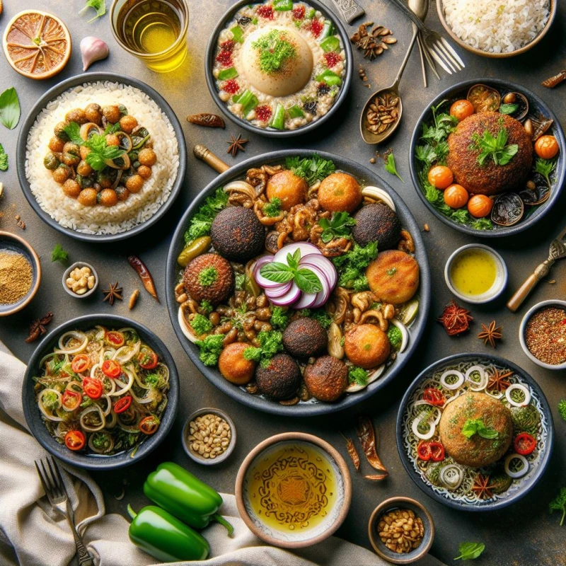 أسماء اكلات خليجية باللحم والدجاج مشهورة مطبخ الخليج يعكس تراثا غنيا من الطعام والثقافة، حيث تتنوع أطباقه بين الأطباق البحرية اللذيذة والأطباق