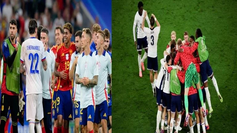 أخبار الرياضة -إسبانيا ضد إنجلترا.. موعد مباراة نهائي يورو 2024 والقنوات الناقلة تعرف على التالي إسبانيا ضد إنجلترا.. موعد مباراة نهائي يورو 2024