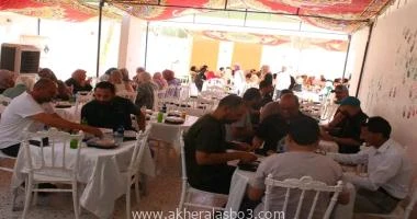 ريم العبدلي -ليبيا أقامت مدرسة المداد التعليمية للبنات ماذبة غذاء لطالبات الشهادة الثانوية بقسميها العلمي والأدبي بمناسبة ختام امتحانات الشهادة ،