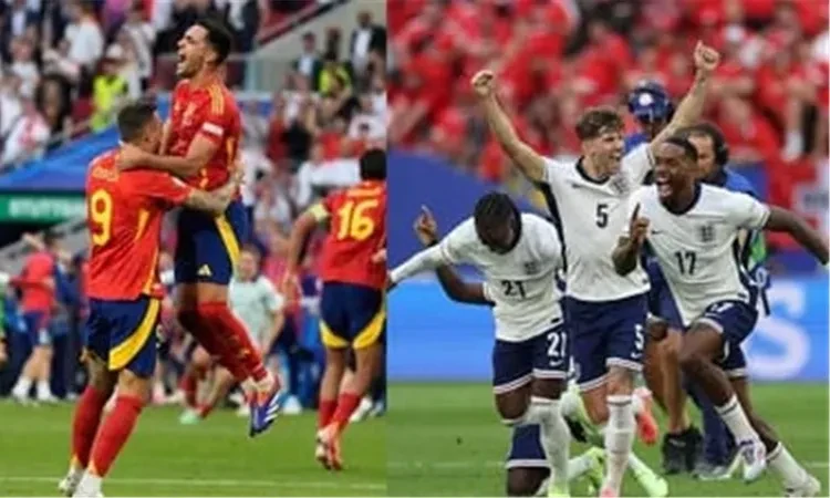 أخبار الرياضة -بث مباشر مباراة إسبانيا وإنجلترا في كأس الأمم الأوروبية (لحظة بلحظة) - التشكيل تعرف على التالي بث مباشر مباراة إسبانيا وإنجلترا في كأس