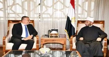 كتب اسامة عبدالحميد لتنسيق الدورات التثقيفية... وزير الأوقاف يستقبل رئيس اتحاد إذاعات وتليفزيونات دول منظمة التعاون الإسلامي استقبل معالي الأستاذ
