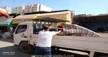 متابعهأحمد القطعاني أكدت الدكتورة جاكلين عازر محافظ البحيرة على ضرورة تكثيف الحملات المرورية اليومية لرفع كافة الإشغالات المخالفة والمتعدية علي