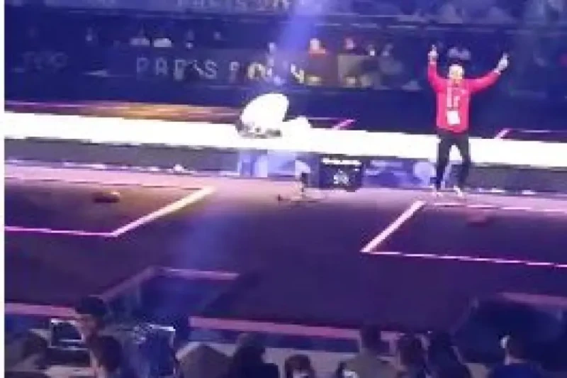 محمد السيد يحتفل على طريقة رونالدو ببرونزية أولمبياد باريساحتفل محمد السيد، الحاصل على الميدالية البرونزية في دورة الألعاب الأولمبية باريس 2024،