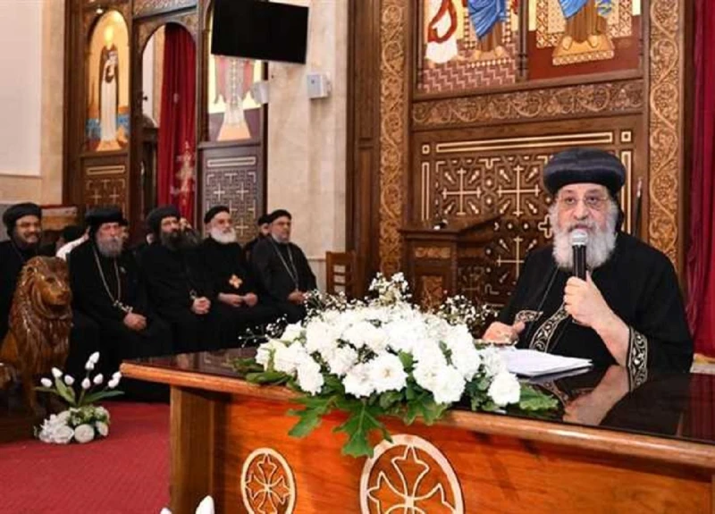 قداسة البابا تواضروس الثاني يحذر كهنة الإسكندرية من هذا الأمرقداسة البابا تواضروس الثاني يحذر كهنة الإسكندرية من هذا الأمر .. ألقى قداسة البابا تواضروس الثاني، بابا الإسكندرية بطري