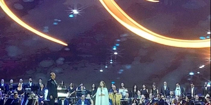 مهرجان العلمين.. ماجدة الرومي تبدأ حفلها بكلمة في حب مصر مهرجان العلمين.. انطلقت منذ قليل فعاليات حفل النجمة ماجدة الرومي بأغنيتها الشهيرة عم يسالوني