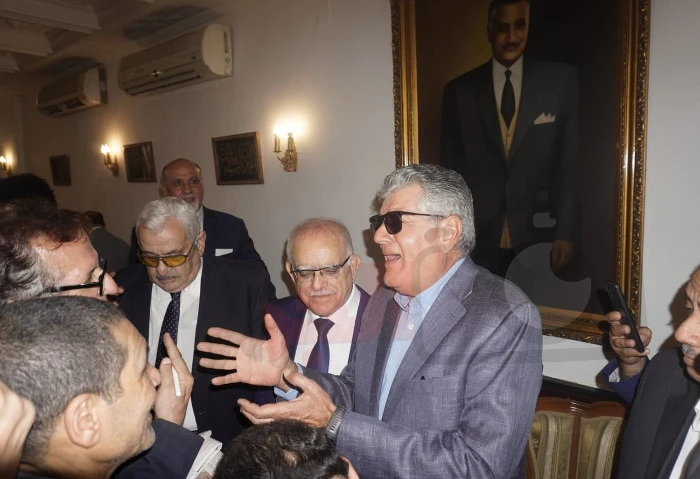 من ضريح والده، نجل جمال عبد الناصر يحيي ذكرى ثورة 23 يوليو (صور) وصل المهندس عبد الحكيم نجل الزعيم الراحل جمال عبد الناصر، إلى ضريح الزعيم الراحل