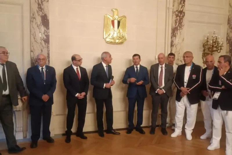 السفارة المصرية في باريس تحتفي ببعثة الفراعنة المشاركة بالأولمبيادقام السفير علاء يوسف، سفير جمهورية مصر العربية في باريس، بتنظيم حفل رائع للفريق