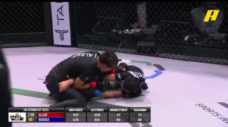 أخبار الرياضة -فوز االملاكمة السعودية هتان السيف على منافستها المصرية إيمان بركة فيديو تعرف على التالي فوز االملاكمة السعودية هتان السيف على منافستها