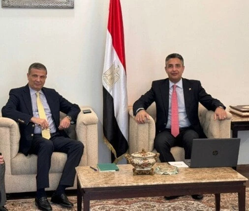 وزيرا الزراعة والتموين يبحثان تحديد الأسعار الاسترشادية للمحاصيل الاستراتيجيةبحث علاء فاروق وزير الزراعة واستصلاح الأراضي، والدكتور شريف فاروق وزير