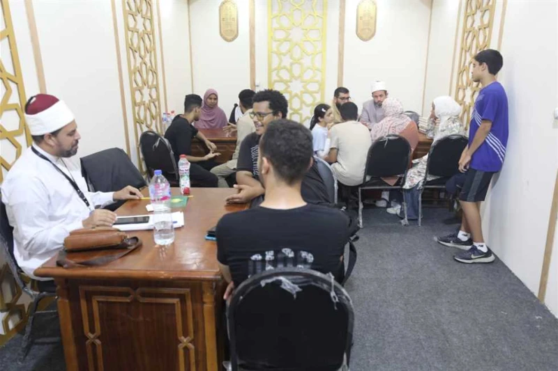 ب5000 فتوى و10 ورش حكي.. جناح الأزهر يختتم فعالياته بمعرض الإسكندرية الدولي للكتاب اختتم جناح الأزهر بمعرض الإسكندرية الدولي للكتاب فعالياته، ضمن