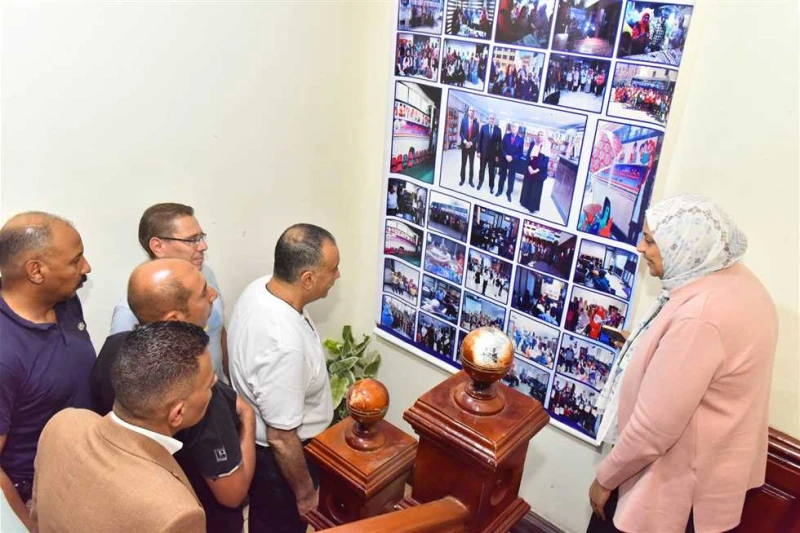 محافظ أسيوط يتفقد معرض الأسر المنتجة وورش عمل الأطفال بمكتبة مصر العامة تفقد اللواء دكتور هشام أبو النصر محافظ أسيوط اليوم الثلاثاء، معرض الأسر