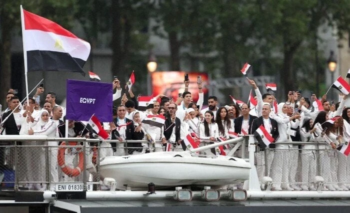 حفل افتتاح أولمبياد باريس 2024.. انتشار المتحولين جنسيا والمثليين يصدم الجمهورأحدثت العروض الفنية في حفل افتتاح أولمبياد باريس 2024 المقامة حاليا من