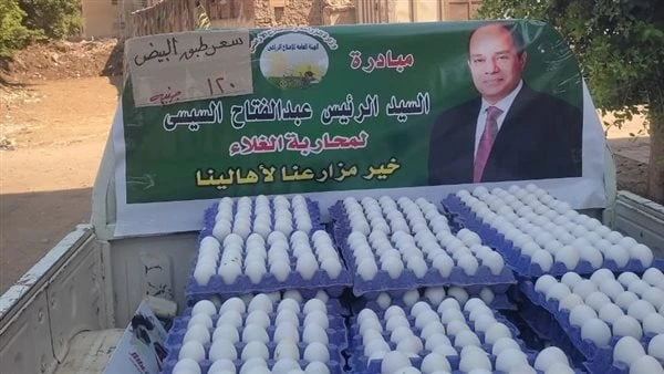 الزراعة تطرح كميات كبيرة من البيض بمنافذها.. اعرف السعر كام؟أطلقت وزارة الزراعة واستصلاح الأراضي، ممثلة في الهيئة العامة للإصلاح الزراعي، كميات من