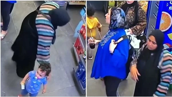 محاولة بالخطأ القصة الكاملة لفيديو اختطاف طفل السوبر ماركت.. مصير السيدة وعقوبة خطف الأطفال فيديو محاولة خطف طفل السوبر ماركت.. في فيديو صغير لم