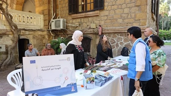 القومي للمرأة يشارك في احتفالية اللجنة الوطنية التنسيقية لمكافحة الهجرة غير الشرعية بمناسبة اليوم العالمي لمكافحة الاتجار بالبشر ، شارك المجلس القومي