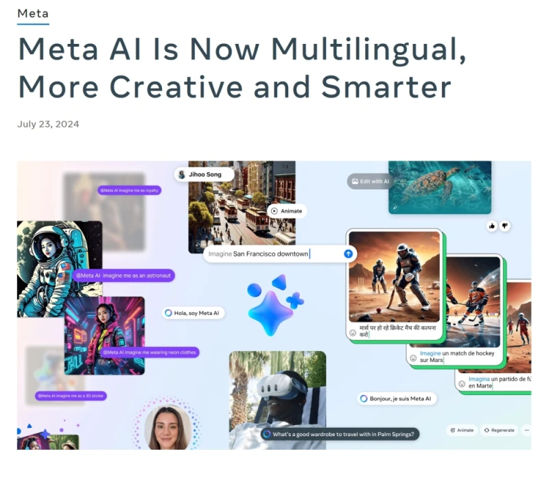 بقيود ذهبية غريبة.. زوكربيرج يعلن تطوير الذكاء الاصطناعي في ميتا الحياة شاهد المقال التالي من صحافة السعودية عن بقيود ذهبية غريبة زوكربيرج يعلن تطوير