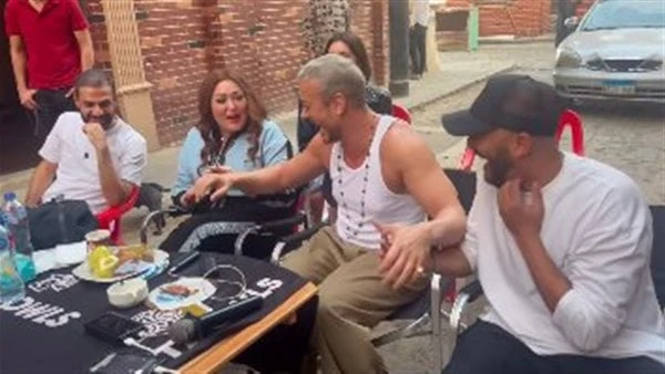 نهال عنبر فى الكواليس.. سعد لمجرد يستعد لطرح كليب إخراج حسام الحسيني يستعد المطرب سعد لمجرد لطرح كليب جديد احتفالا بموسم الصيف قام بتصويره أثناء