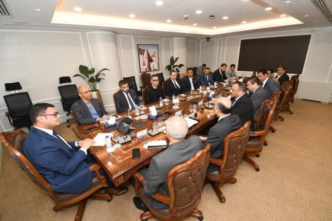 وزير الإسكان يلتقي أعضاء جمعية مطوري القاهرة الجديدة والعاصمة الإداريةوزير الإسكان يلتقى أعضاء جمعية مطوري القاهرةمصطفي الطهطاويالتقى المهندس شريف
