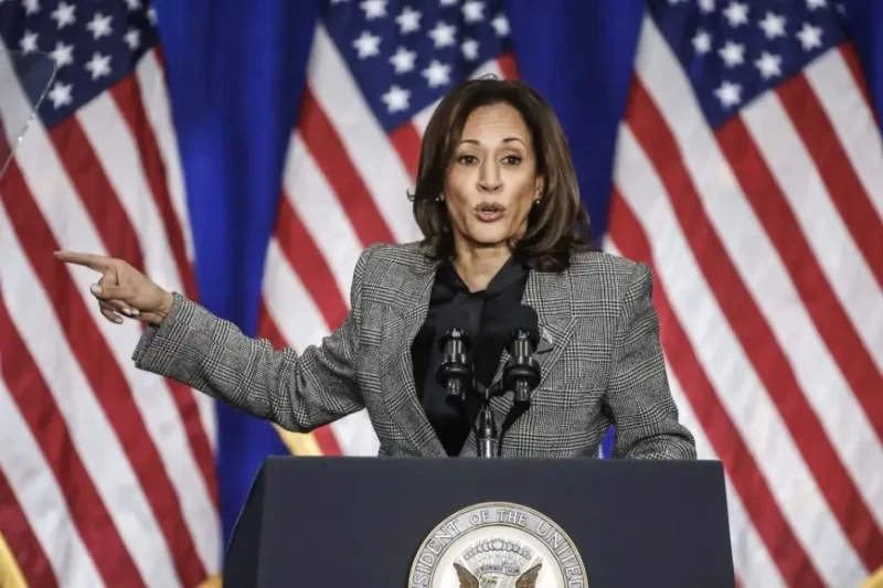 كامالا هاريس تعلن ترشحها للانتخابات الأمريكية وتهاجم ترامبأعلنت نائبة الرئيس الأمريكي، كامالا هاريس، خلال مؤتمر صحفي اليوم الخميس عن ترشحها لرئاسة