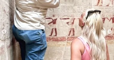 آمون ستار تشارك فى زيارة خاصة لهرم أوناس واكتشاف الإضاءة الفرعونية تعرف على التالي آمون ستار تشارك فى زيارة خاصة لهرم أوناس و اكتشاف الإضاءة