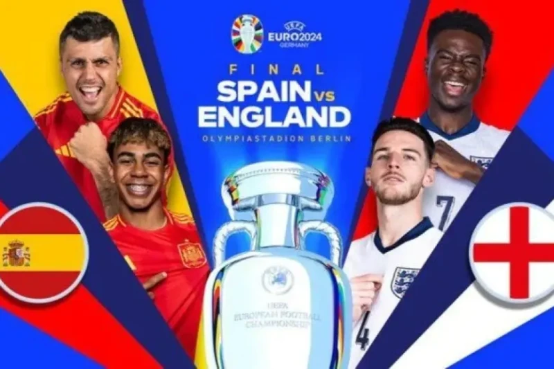 مين هيكسب النهائي؟.. الأسود الماتادور موعد نهائي اليورو 2024 بين انجلترا واسبانيا و القنوات الناقلة للمباراة يستعد عشاق كرة القدم لمتابعة مواجهة من