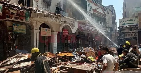 الأمن يعلن تفاصيل القبض على المتسبب فى الحريق الهائل بالعتبةتمكنت الأجهزة الأمنية من القبض على الشخص المتسبب في الحريق الهائل بالعتبة الذي اندلع داخل