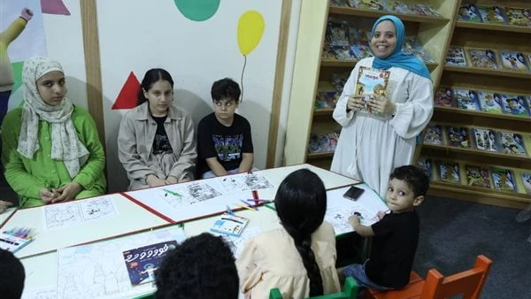 جناح الأزهر بمعرض الإسكندرية للكتاب يواصل سلسلة ورش حكي.. صورواصل جناح الأزهر بمعرض الإسكندرية الدولي للكتاب سلسلة ورش الحكي، اليوم السبت، بتناول