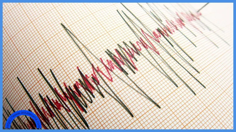 عاجل زلزال يضرب منطقة البحر الأحمر اعلنته هيئة المساحة الجيولوجيةعاجل زلزال يضرب منطقة البحر الأحمر اعلنته هيئة المساحة الجيولوجية ..رصدت هيئة المسح