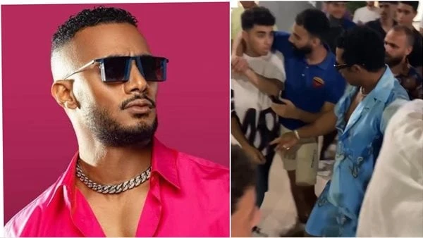 حمضان.. فيديو جديد يكشف لحظة استفزاز محمد رمضان من الشاب المصفوع ظهر الفنان محمد رمضان، في مقطع فيديو جديد تداوله عدد من نشطاء مواقع التواصل