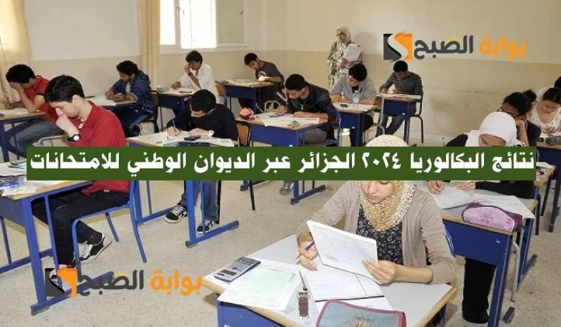 2024 نتائج البكالوريا 2024 الجزائر عبر الموقع الرسمي الديوان الوطني للامتحانات والمسابقات ..مع اقتراب موعد إعلان نتائج البكالوريا 2024 الجزائر،