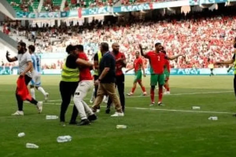بعد انتهاء المباراة.. إعادة 3 دقائق من لقاء المغرب والأرجنتين في أولمبياد باريسقررت اللجنة المنظمة لمسابقة كرة القدم في دورة الألعاب الأولمبية بباريس