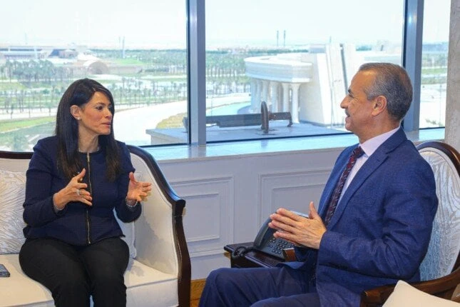 وزيرة التخطيط والتعاون الدولي تستقبل رئيس الجهاز المركزي للتعبئة العامة والإحصاء استقبلت الدكتورة رانيا المشاط، وزيرة التخطيط والتنمية الاقتصادية