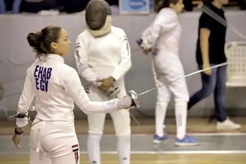 ناردين إيهاب وأية حسين تتأهلان لدور ال 32 في سلاح سيف المبارزة في أولمبياد باريستأهلت لاعبة منتخب مصر للسلاح، ناردين إيهاب، إلى دور ال 32 في منافسات